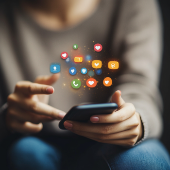 Helmre A Person On A Smartphone Interacting With Likes Comments 836da4b4 68dc 49f2 A056 Bb0f6f0f7424